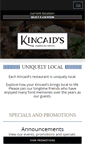 Mobile Screenshot of kincaids.com